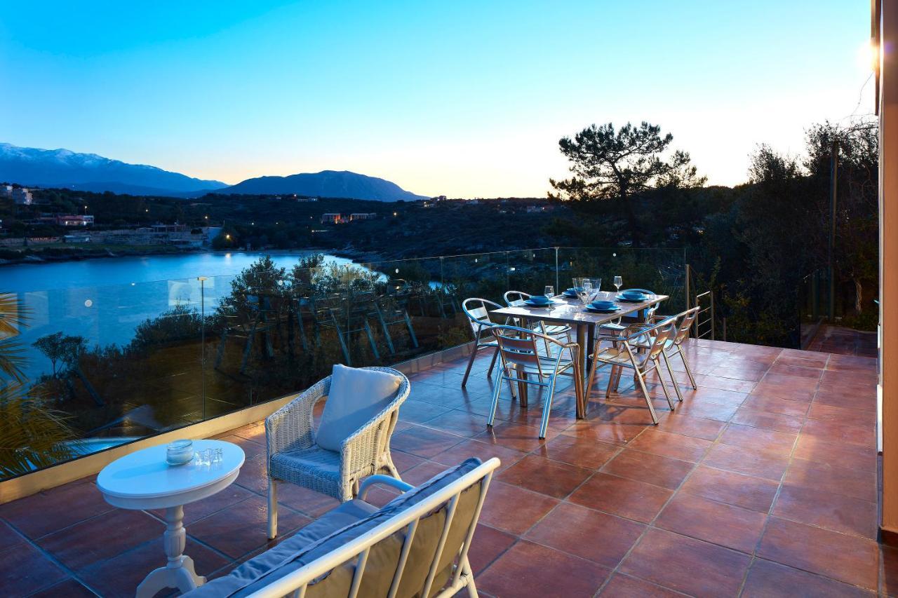 Seafront Villa Longobardi Ханья Экстерьер фото